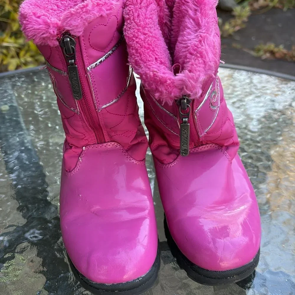 Khombu Pink Snow boots 3M